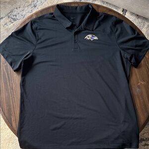 Nike Men's Dark Polo with Logo - Baltimore Ravens